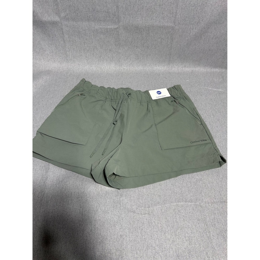 Outdoor Voices Women Rektrek Hiking Shorts XXL Sage Green Cargo Pocket Gorpcore
